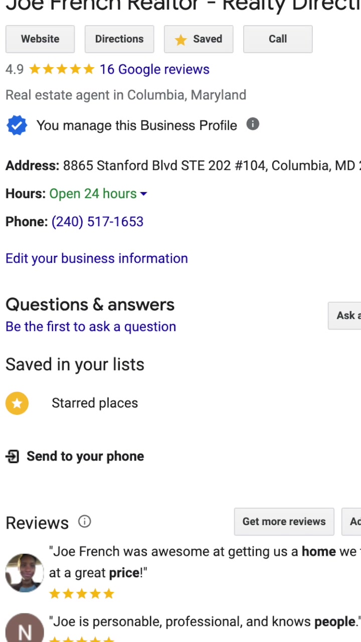 JUST SOLD! Summit Ave Baltimore MD.mp4